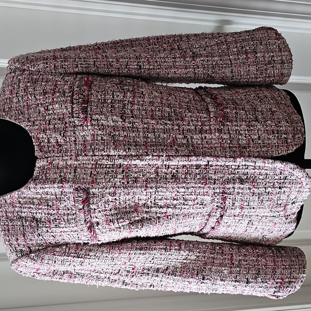 WHBM Tweed Crop Jacket